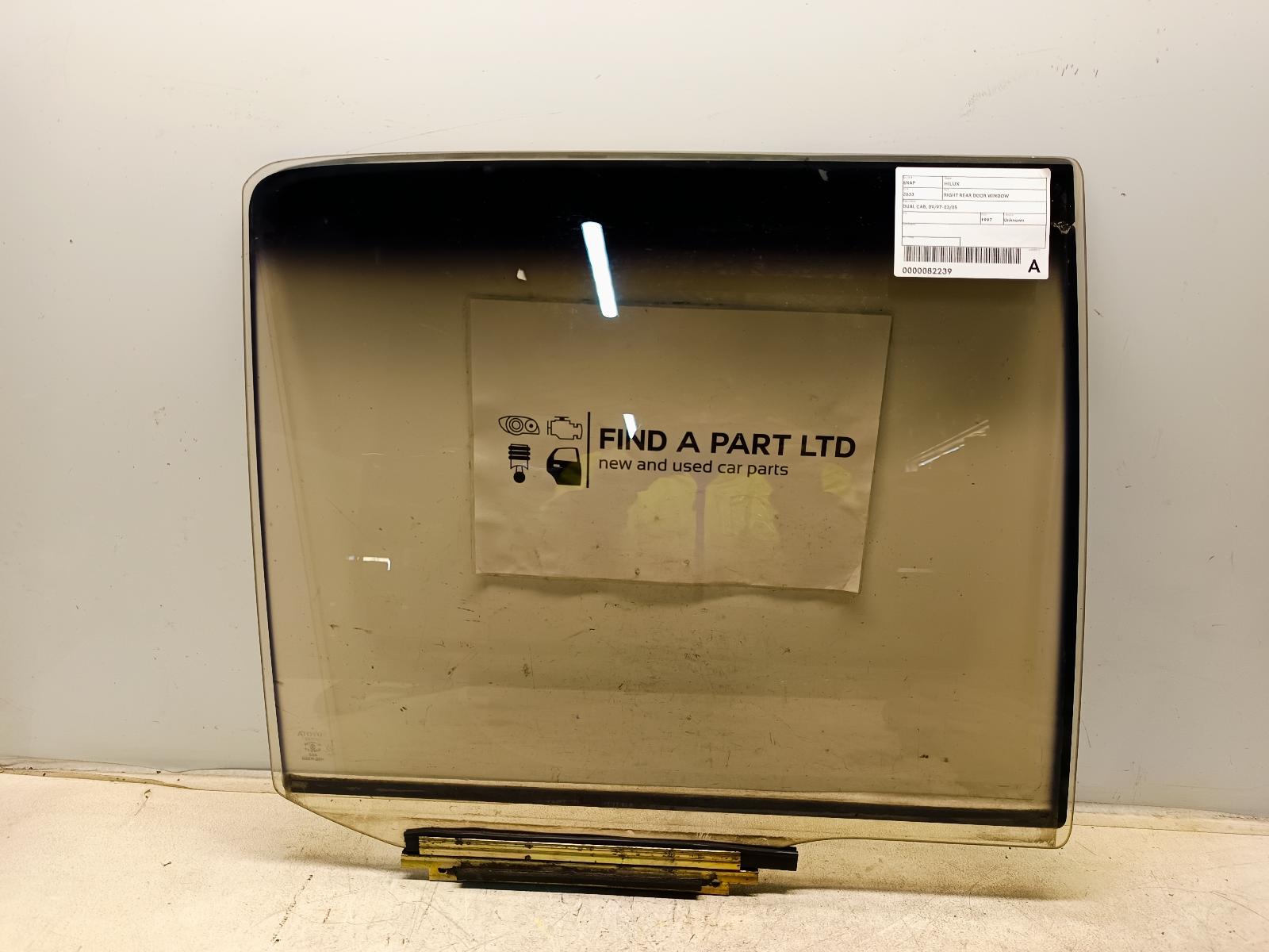 View Auto part Right Rear Door Window TOYOTA HILUX 1997