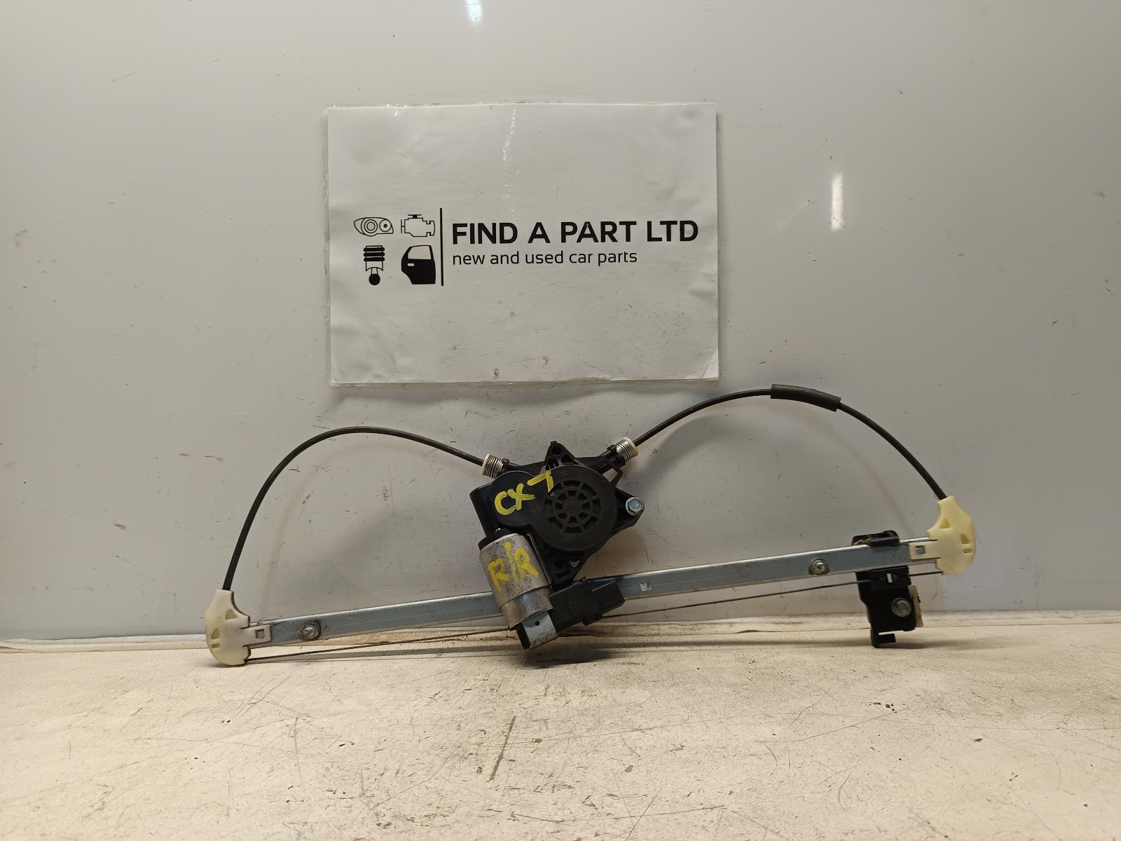 View Auto part Right Rear Wnd Reg/Motor MAZDA CX7 2008