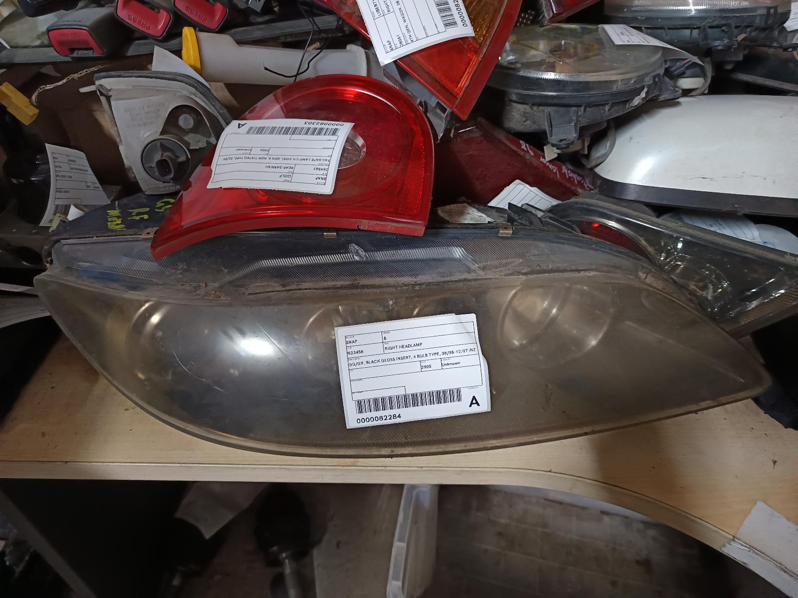 View Auto part Right Headlamp MAZDA 6 2005