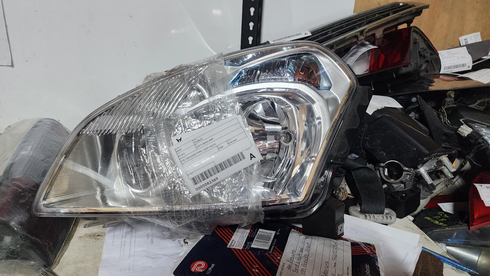 View Auto part Left Headlamp NISSAN DUALIS 2008