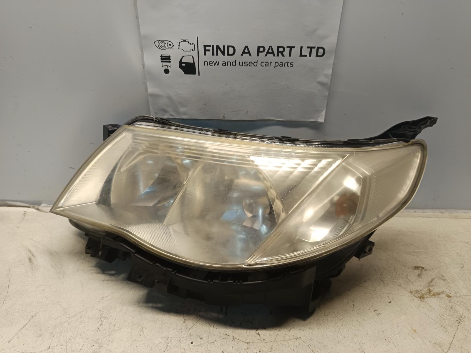 View Auto part Left Headlamp SUBARU FORESTER 2008