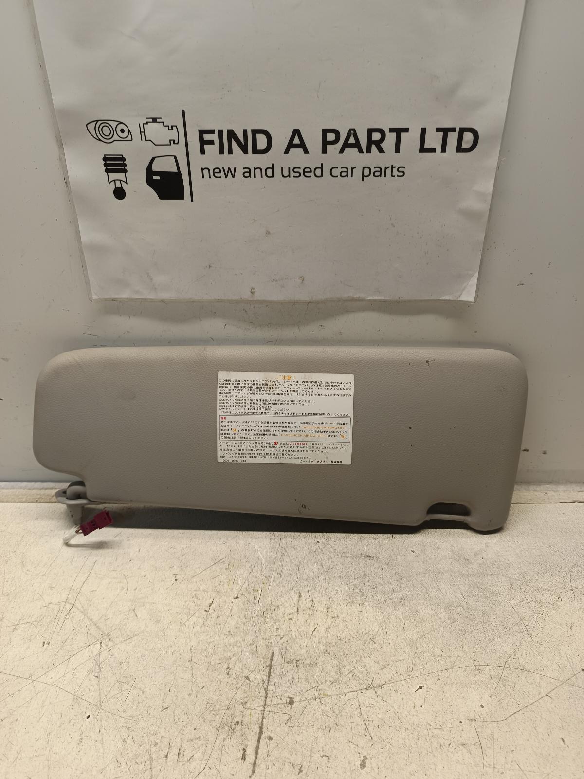 2005 BMW 3 SERIES Sunvisor Contact us for Photo