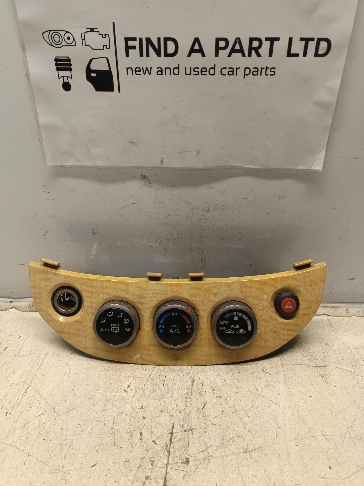 View Auto part Heater/Ac Controls NISSAN SERENA 2004