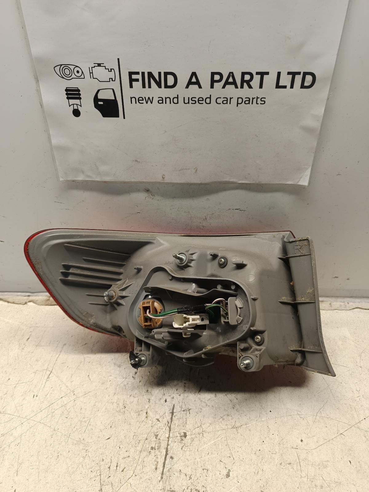 2010 TOYOTA COROLLA Right Taillight Contact us for Photo