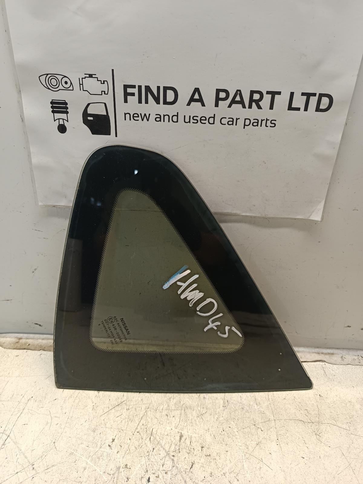 View Auto part Right Rear Side Glass NISSAN DUALIS 2009