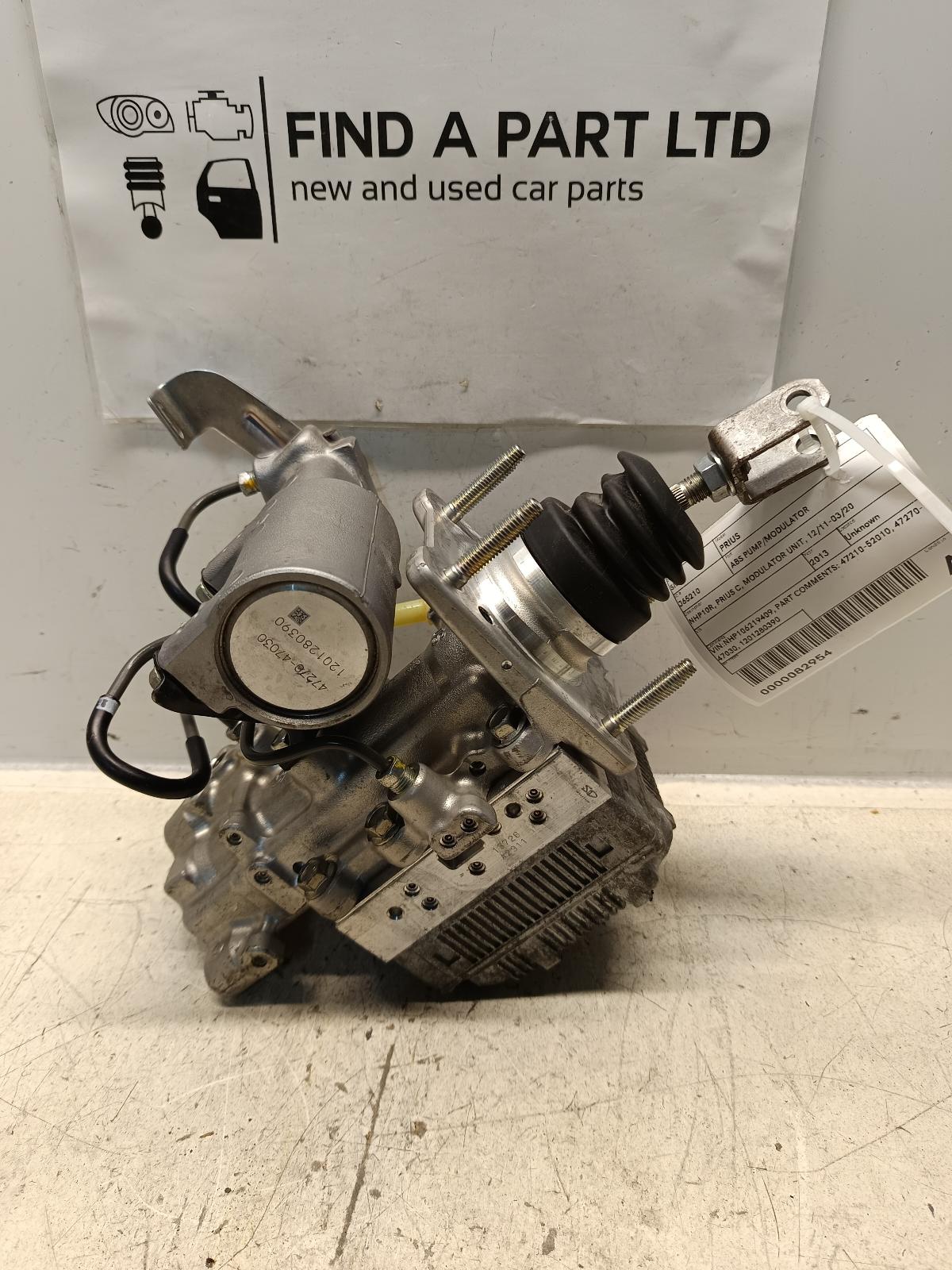 View Auto part Abs Pump/Modulator TOYOTA PRIUS 2013