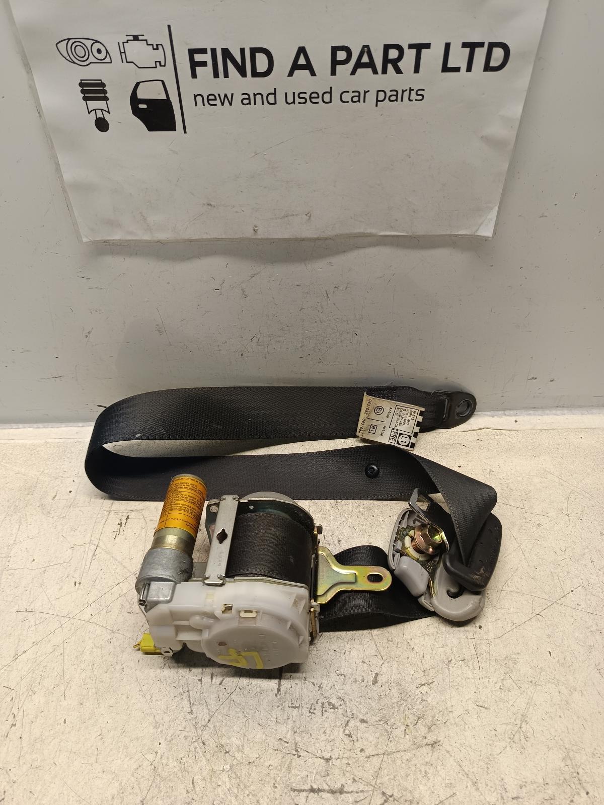 View Auto part Seatbelt/Stalk TOYOTA COROLLA 2002