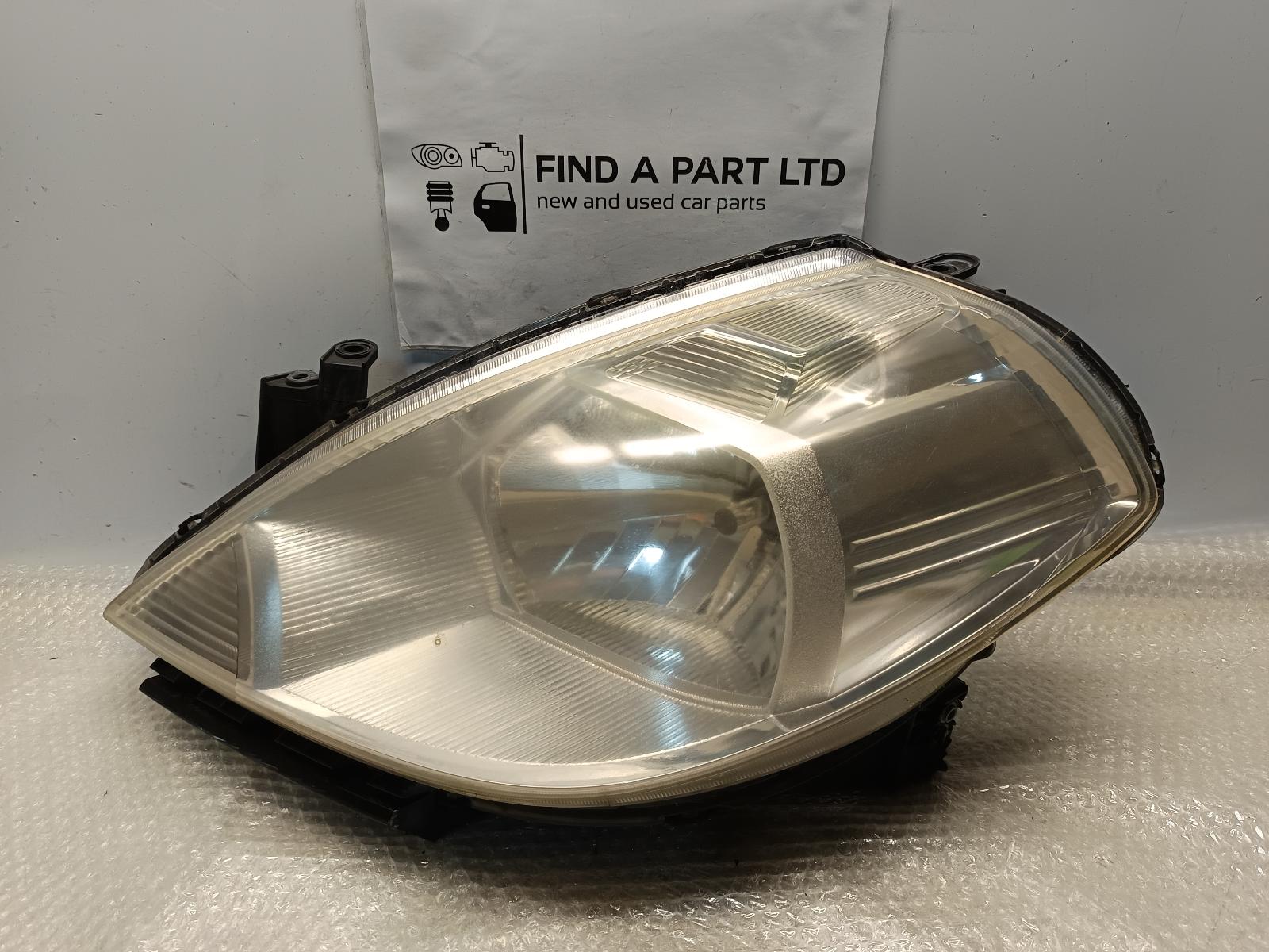 View Auto part Left Headlamp NISSAN TIIDA 2007