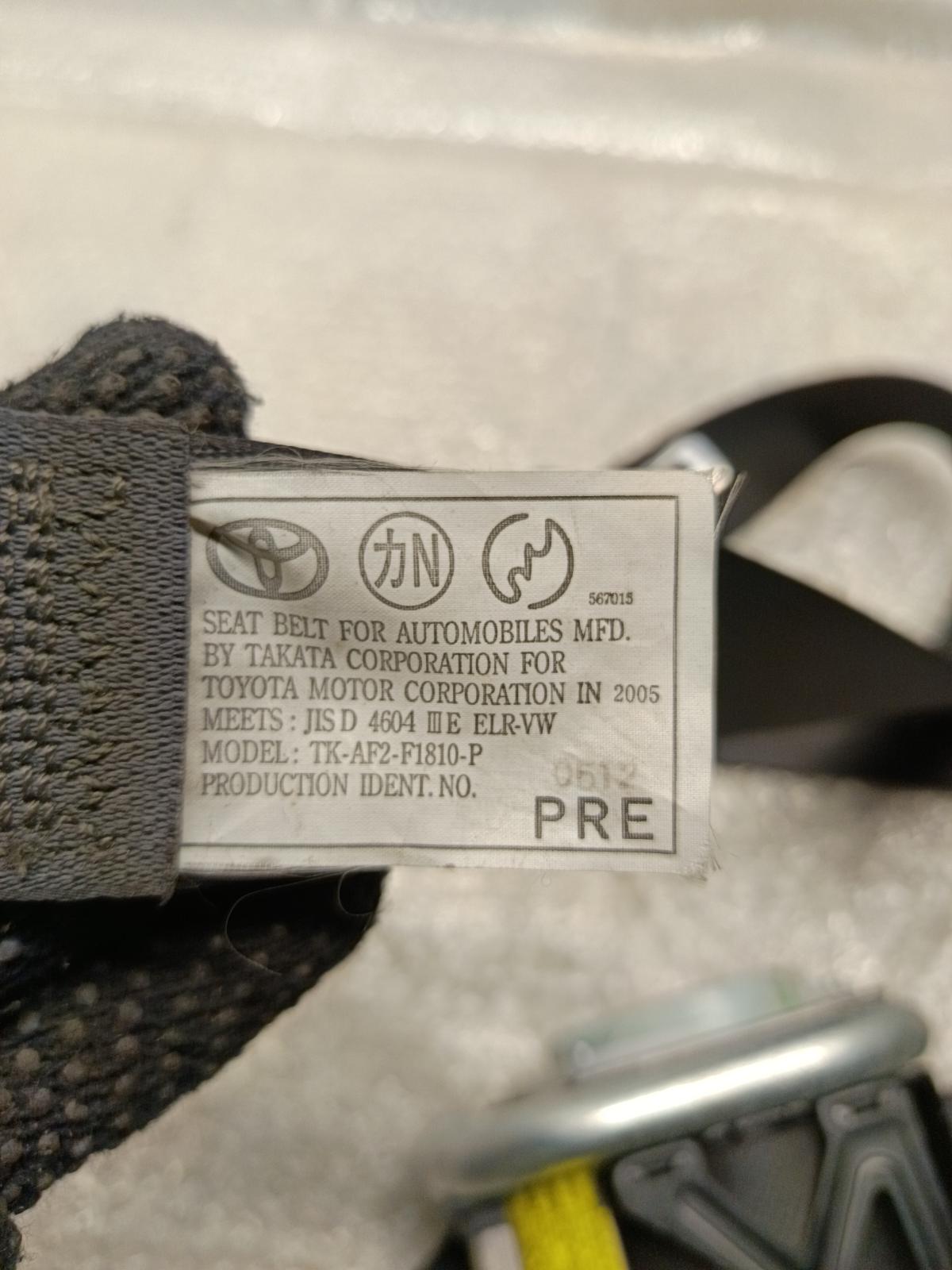 2002 TOYOTA CALDINA Seatbelt/Stalk Contact us for Photo