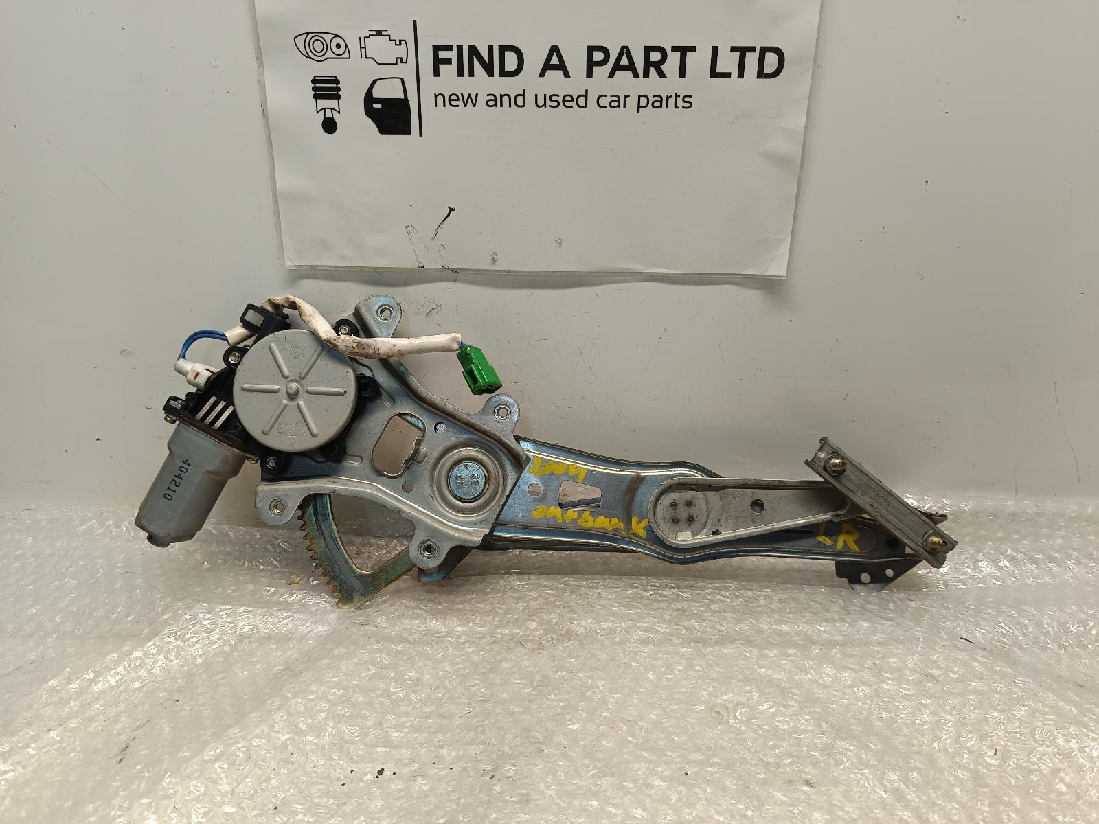 View Auto part Left Rear Wnd Reg/Motor SUBARU OUTBACK 2004