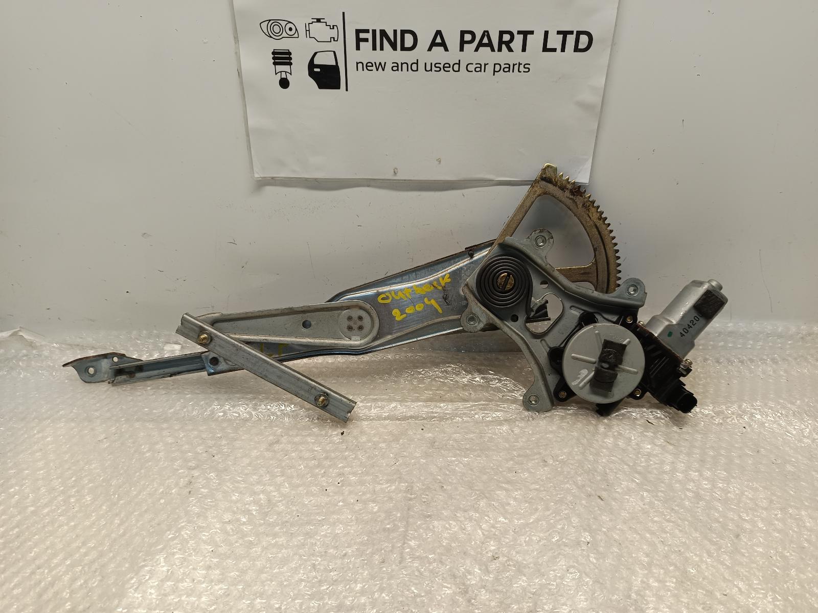 View Auto part Left Front Window Reg/Motor SUBARU OUTBACK 2004