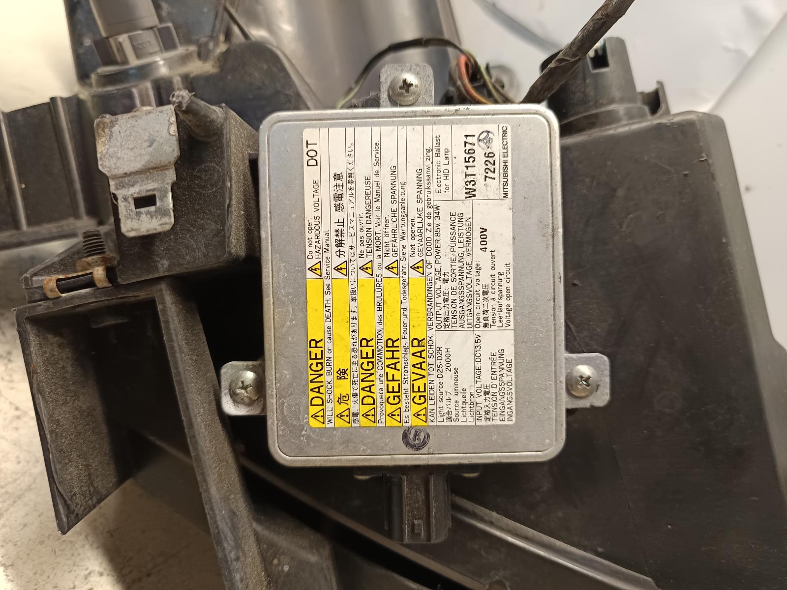 2007 MAZDA MPV Left Headlamp Contact us for Photo