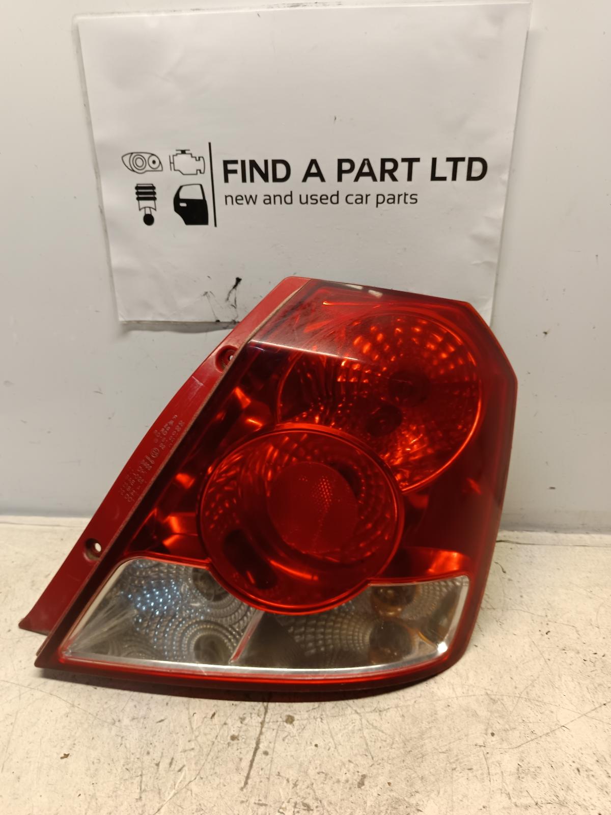 View Auto part Right Taillight HOLDEN BARINA 2007