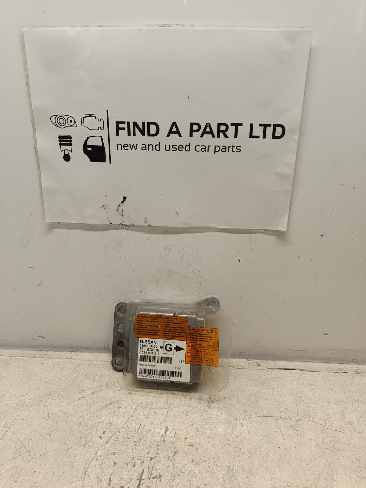 View Auto part Airbag Module/Sensor NISSAN PULSAR 2004