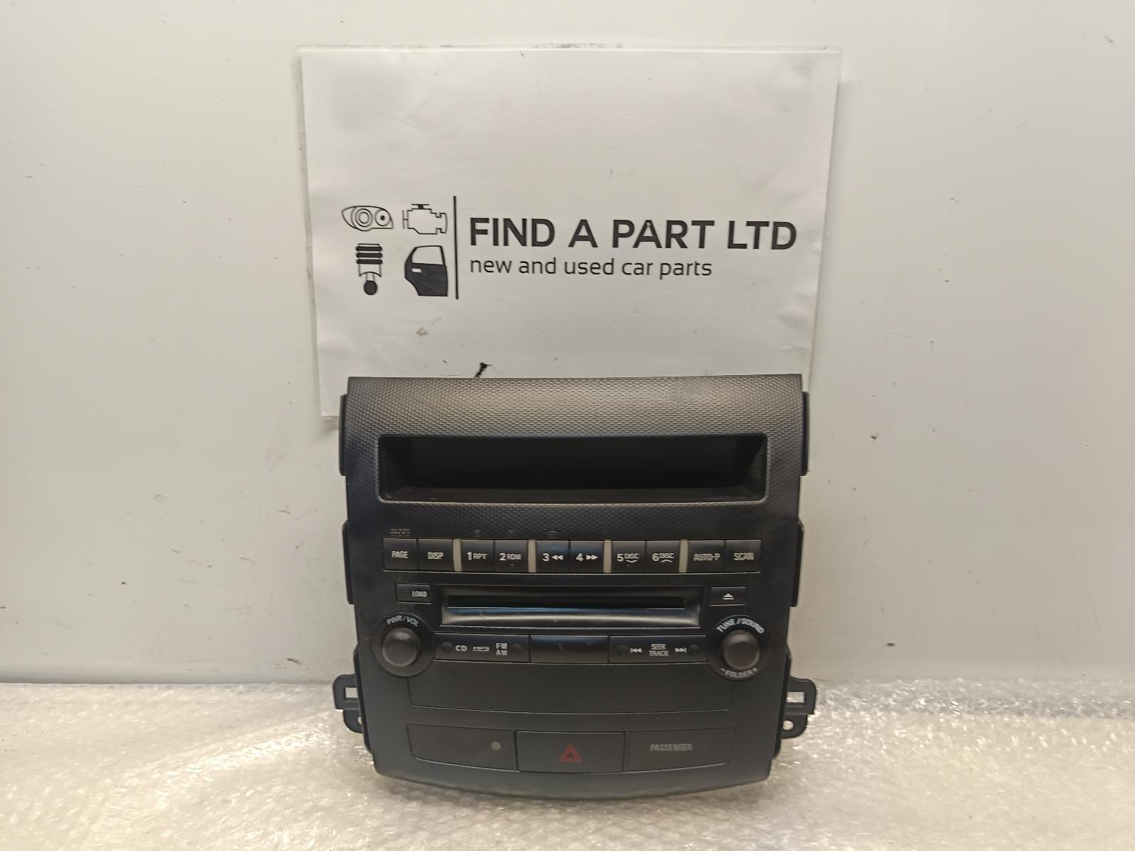View Auto part Radio/Cd/Dvd/Sat/Tv MITSUBISHI OUTLANDER 2007