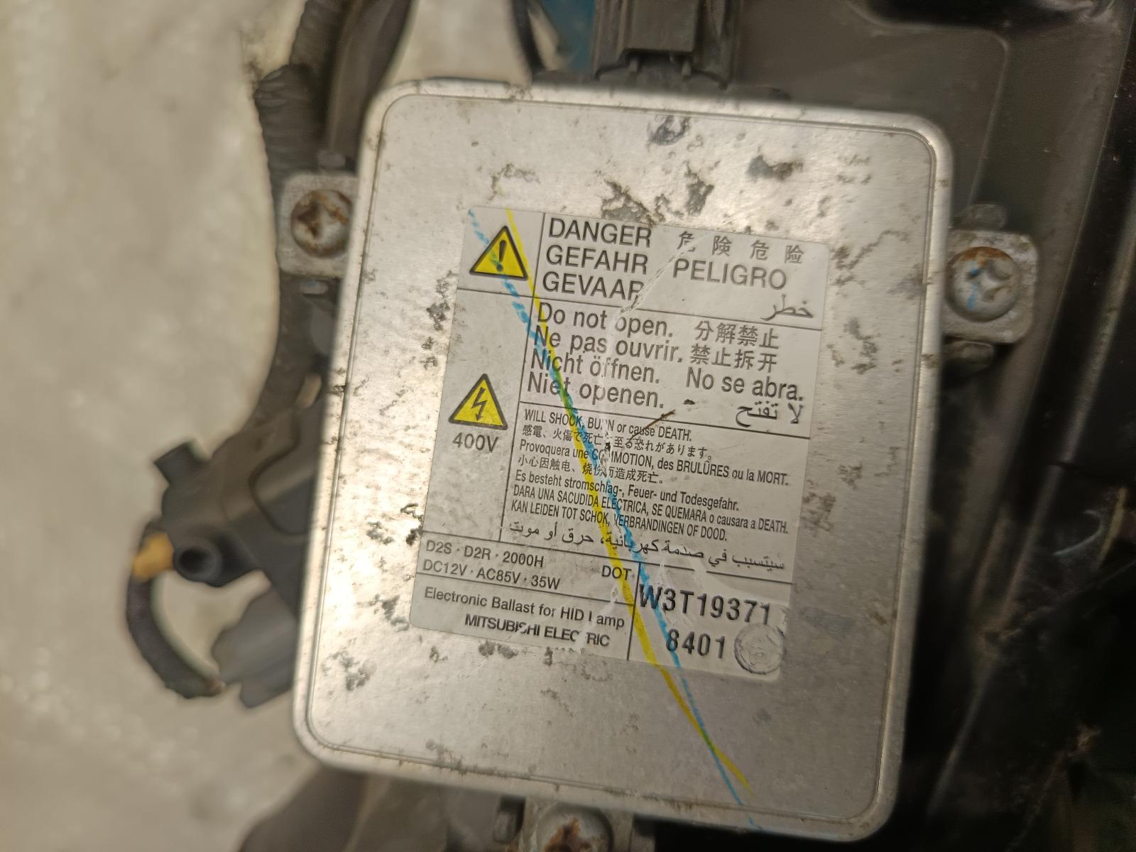 2008 HONDA ACCORD Left Headlamp Contact us for Photo