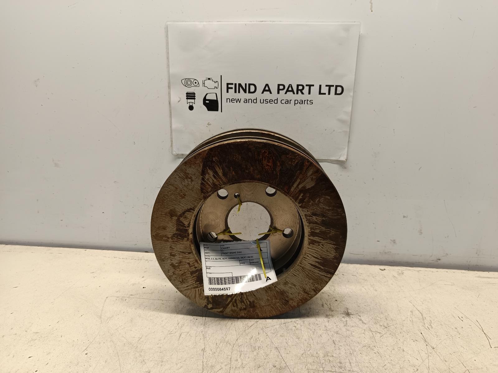 View Auto part Front Brake Disc/Drm TOYOTA CAMRY 2000