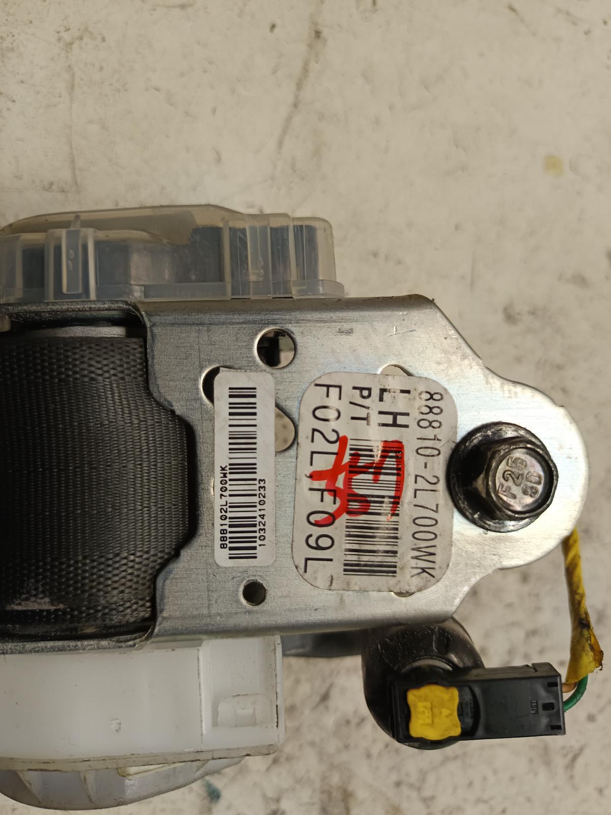 2011 HYUNDAI I30 Seatbelt/Stalk Contact us for Photo
