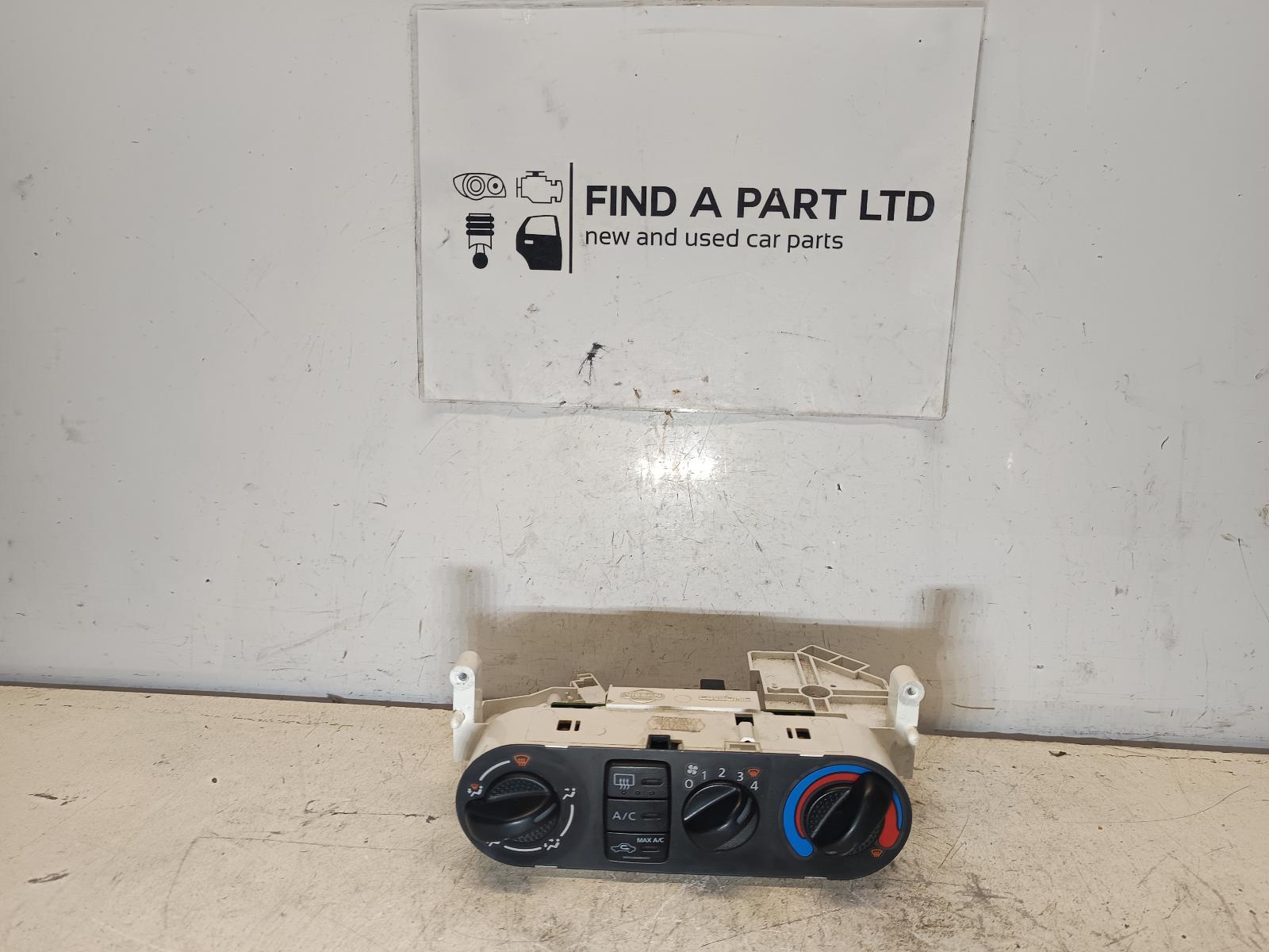 View Auto part Heater/Ac Controls NISSAN PULSAR 2002