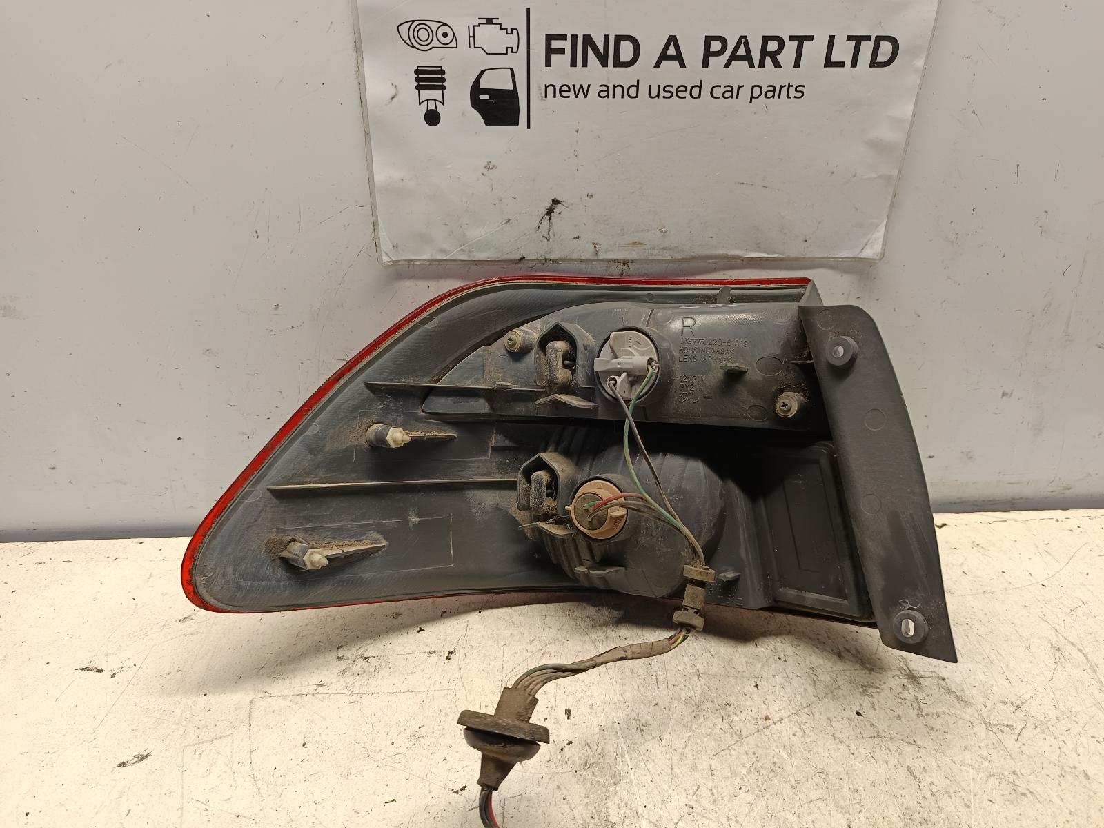 1999 MAZDA 626 Right Taillight Contact us for Photo