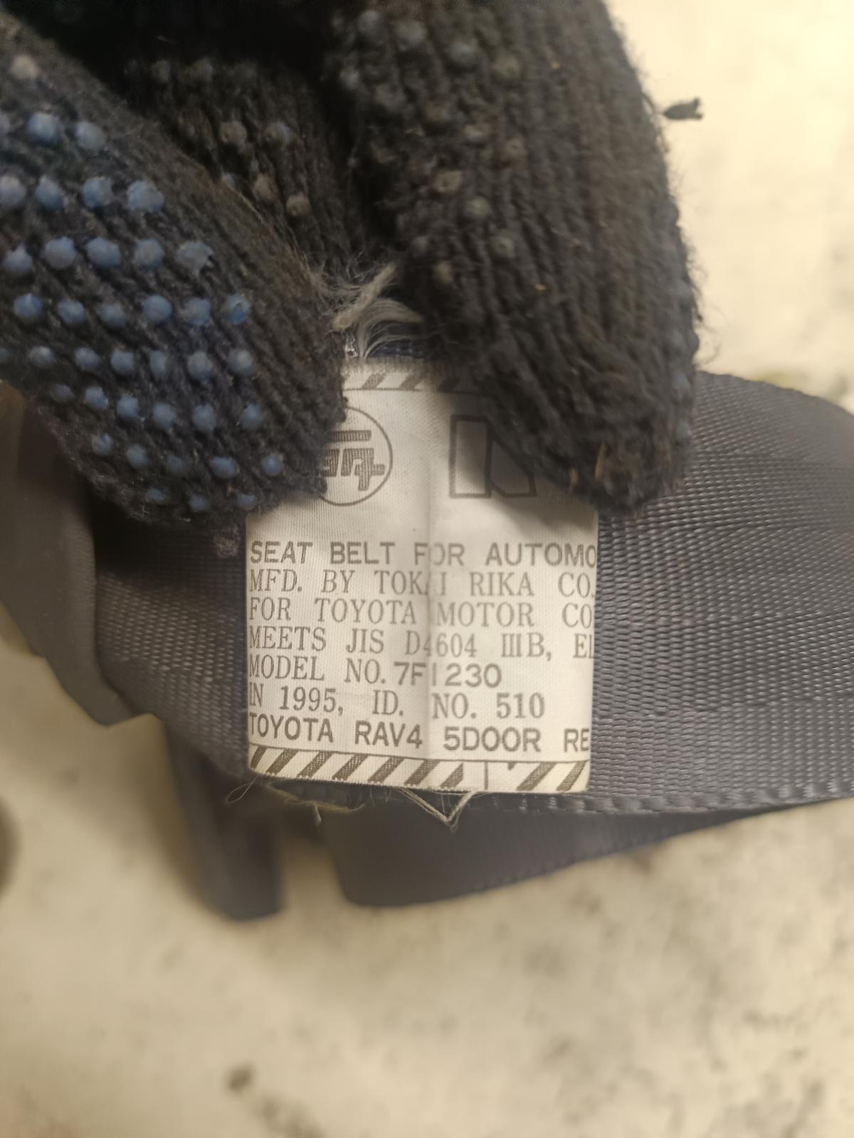 1996 TOYOTA RAV4 Seatbelt/Stalk Contact us for Photo