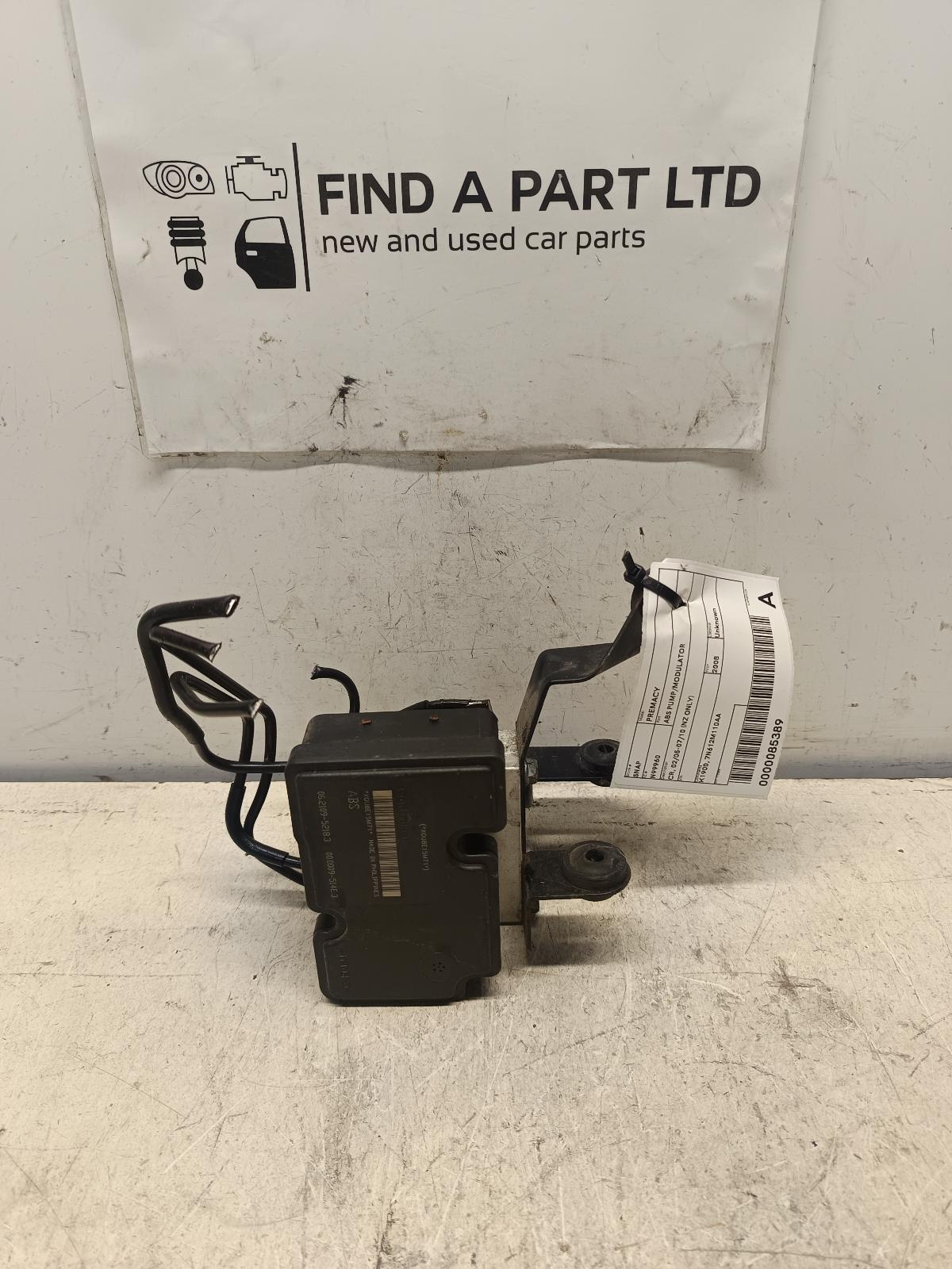 View Auto part Abs Pump/Modulator MAZDA PREMACY 2008