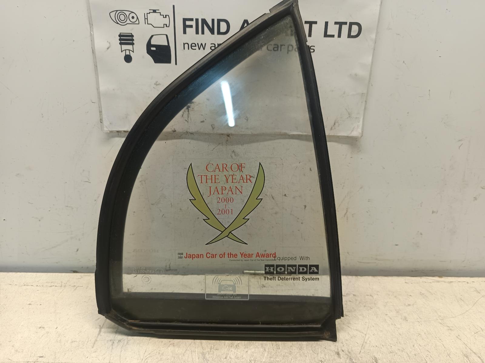 View Auto part Left Rear 1/4 Door Glass HONDA CIVIC 2001