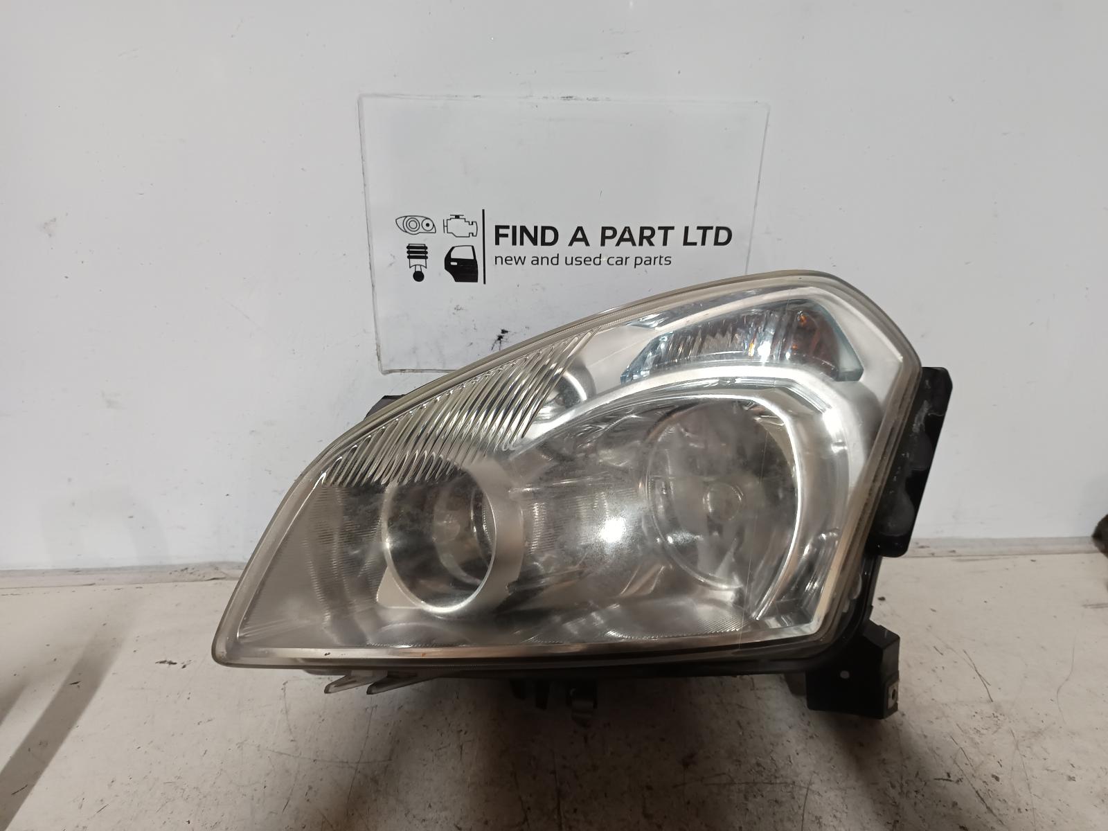 View Auto part Left Headlamp NISSAN DUALIS 2008