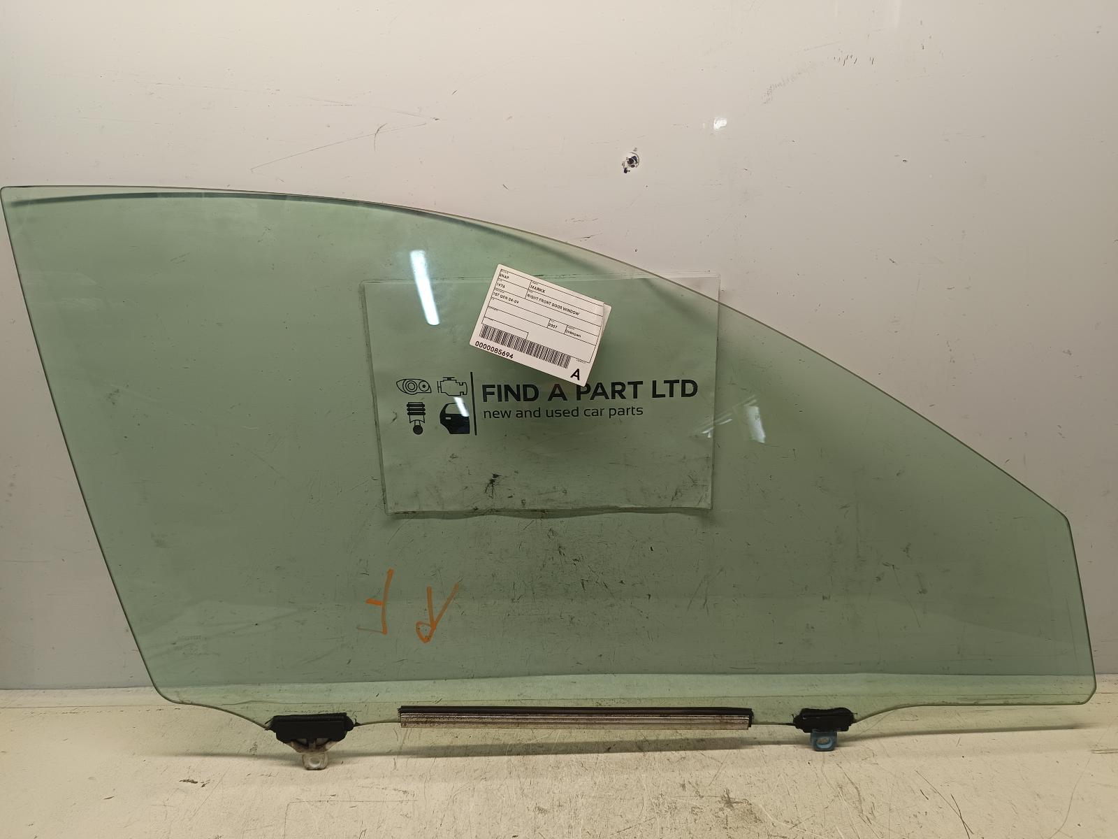 View Auto part Right Front Door Window TOYOTA MARKX 2007