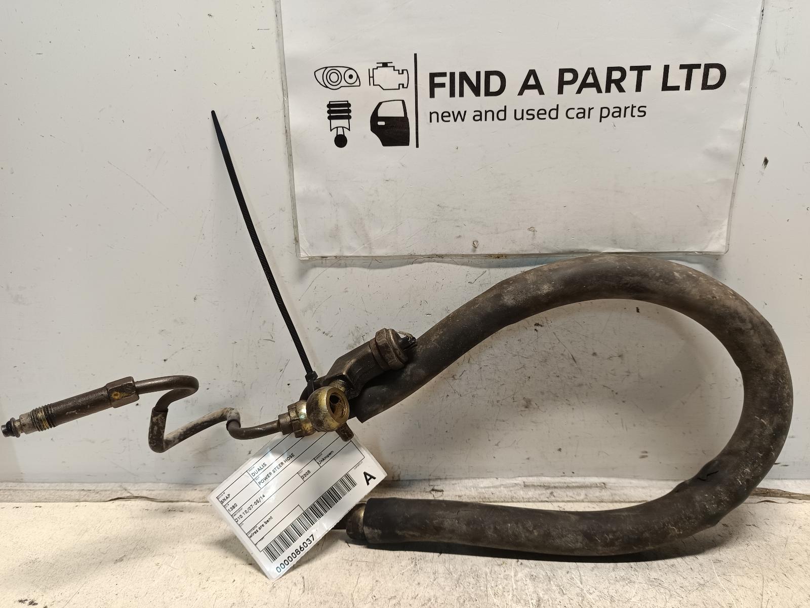 2008 NISSAN DUALIS Power Steer Hose Contact us for Photo
