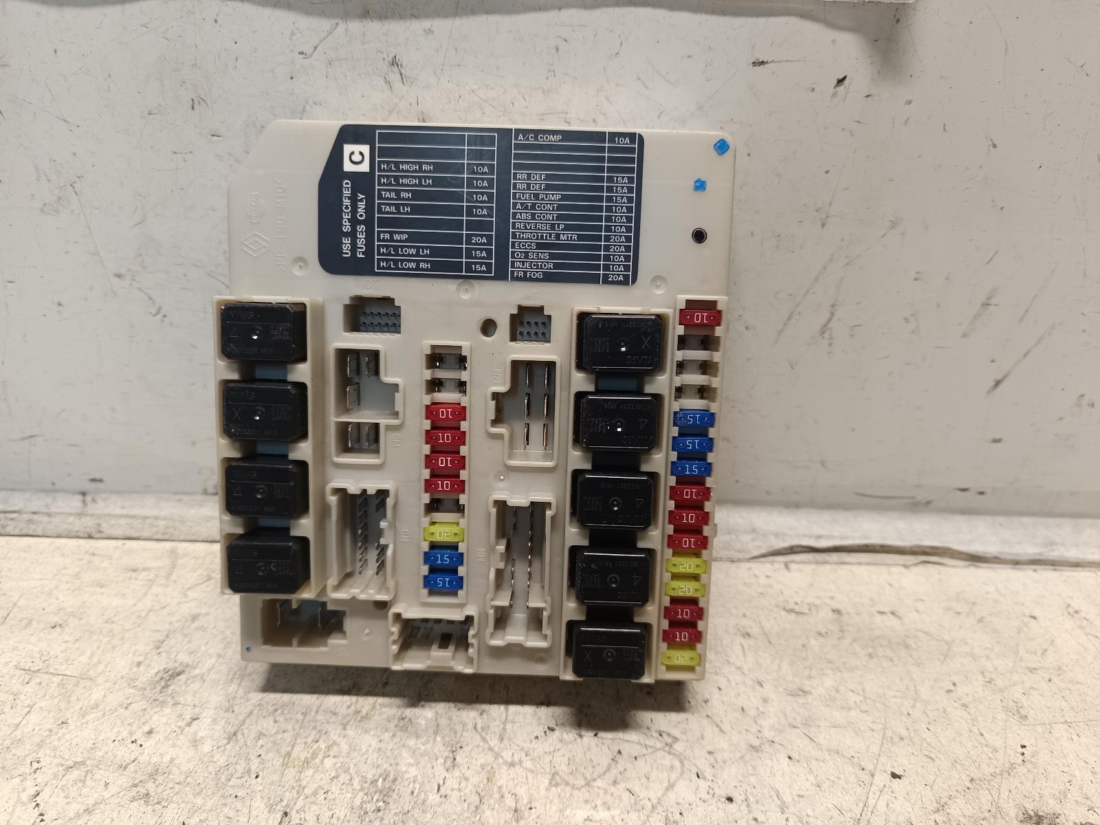 2005 NISSAN CUBE Fuse Box Contact us for Photo