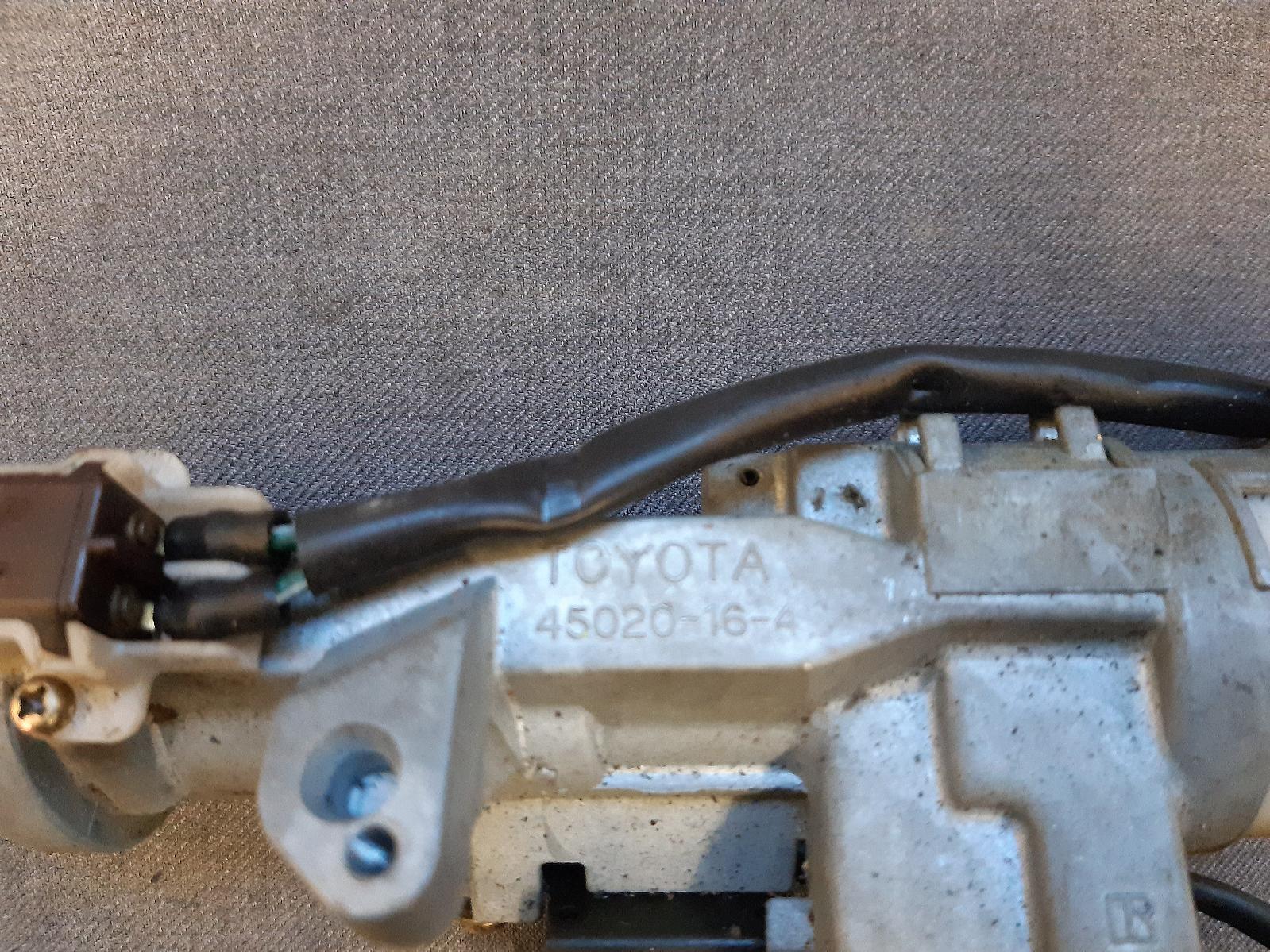 1991 TOYOTA PASEO Ignition W/ Key Contact us for Photo