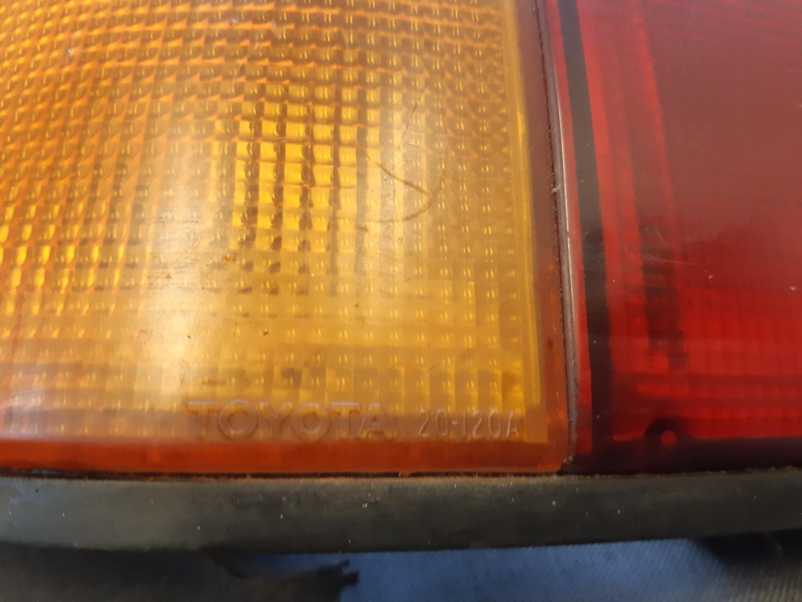 1987 TOYOTA CORONA Left Taillight Contact us for Photo