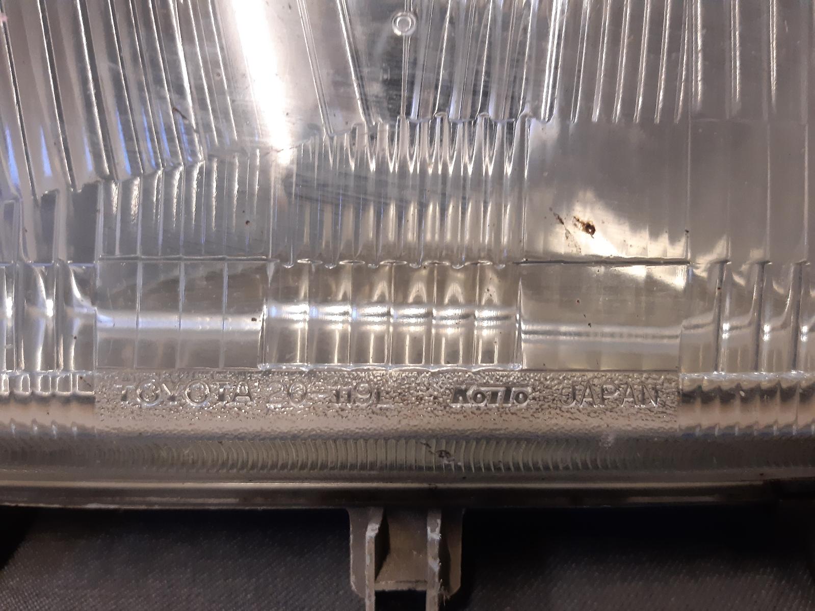 1987 TOYOTA CORONA Left Headlamp Contact us for Photo