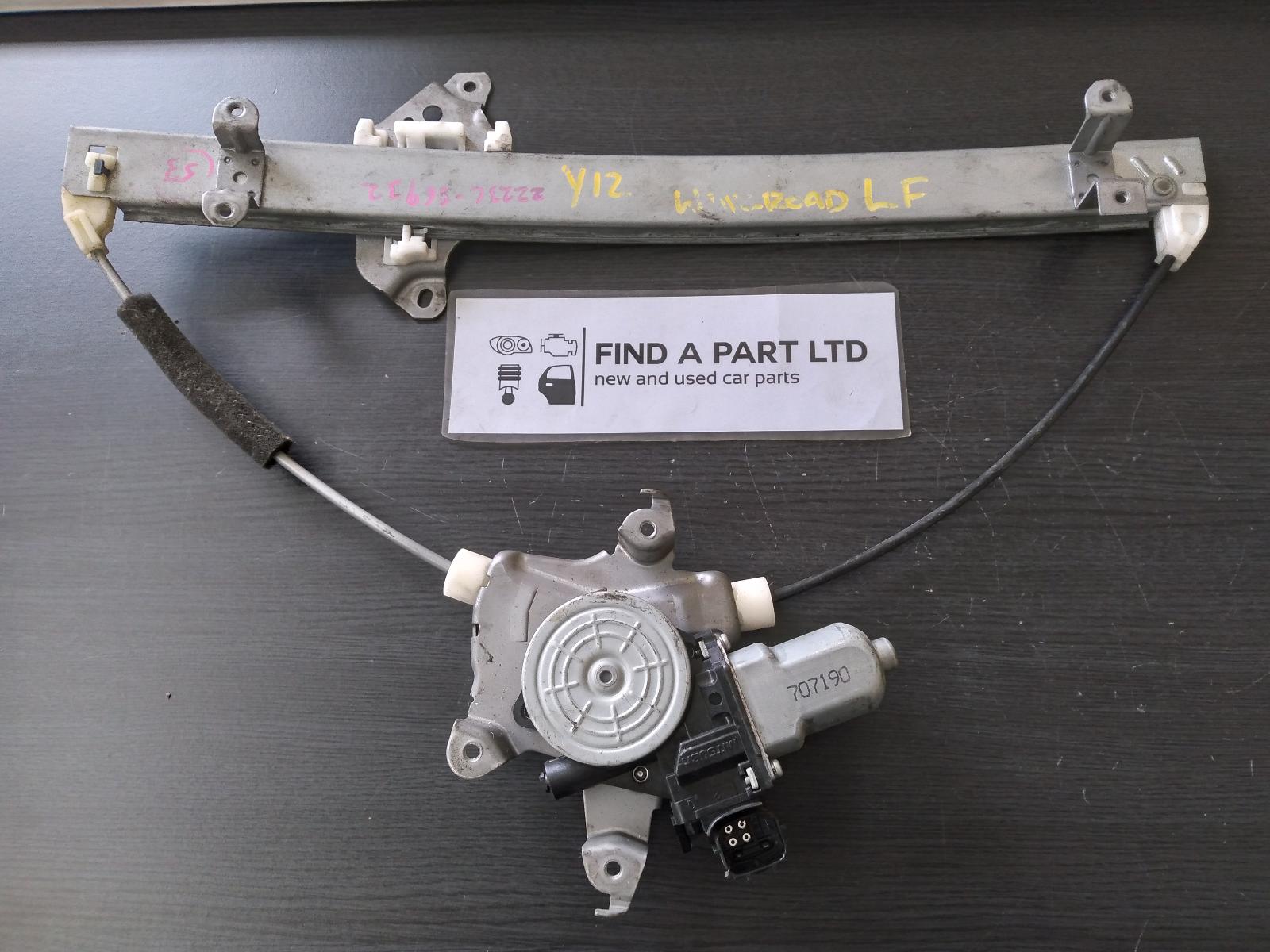 View Auto part Left Front Window Reg/Motor NISSAN AD 2008