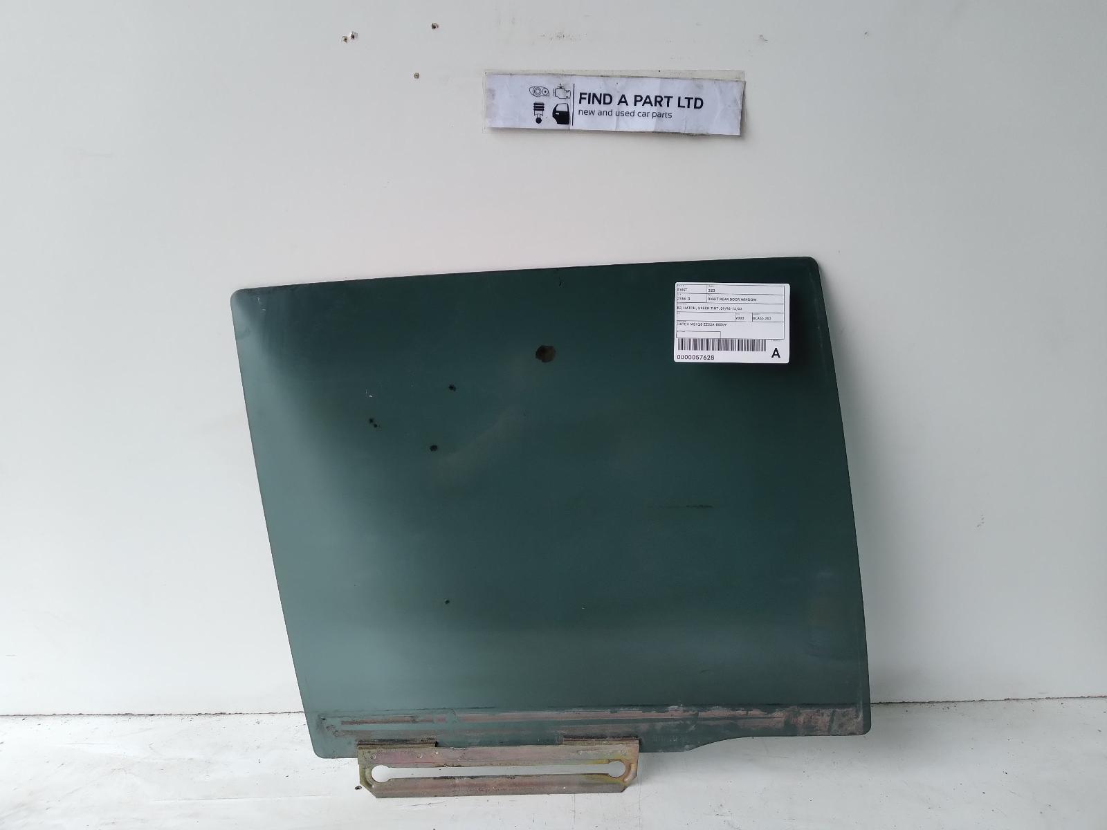 View Auto part Right Rear Door Window MAZDA 323 2000