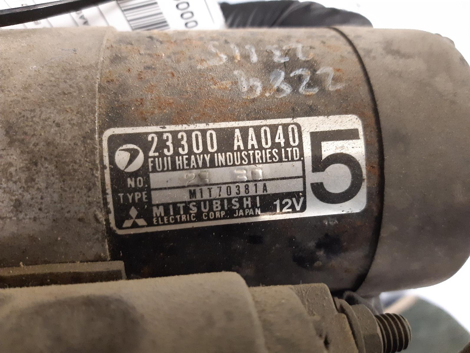 1996 SUBARU LIBERTY Starter Contact us for Photo