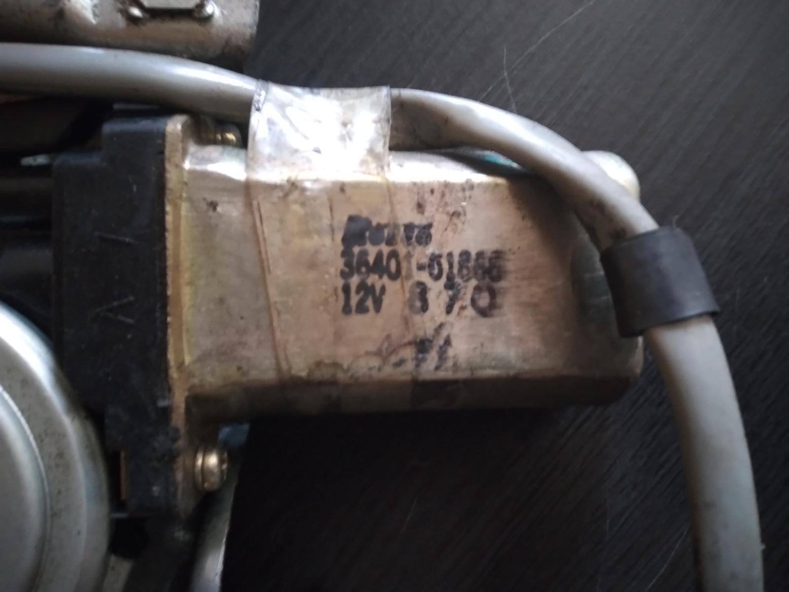 2000 MAZDA 626 Right Rear Wnd Reg/Motor Contact us for Photo