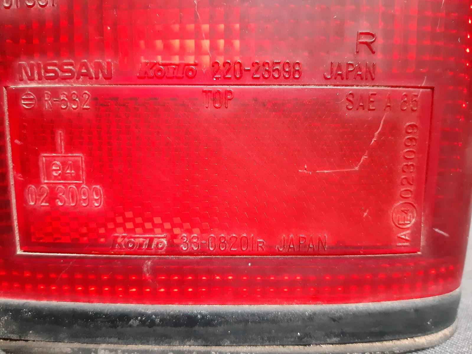 1993 NISSAN PATHFINDER Right Taillight Contact us for Photo
