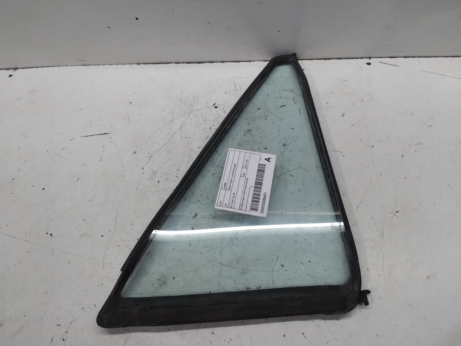 1987 FORD LASER Right Rear 1/4 Door Glass Contact us for Photo