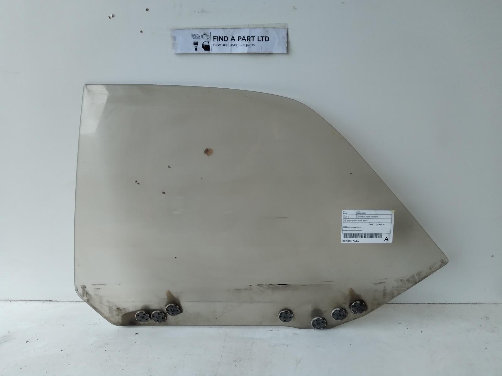 View Auto part Left Rear Door Window NISSAN BLUEBIRD 1995