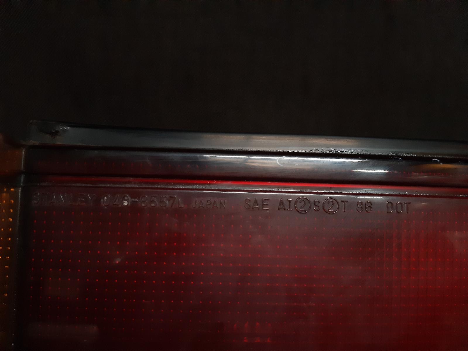 1992 MITSUBISHI LANCER Left Taillight Contact us for Photo