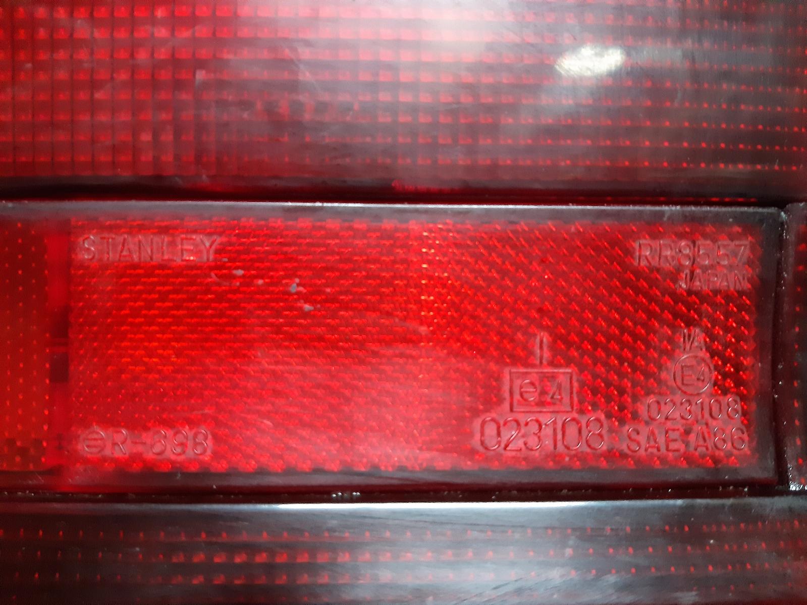 1992 MITSUBISHI LANCER Left Taillight Contact us for Photo