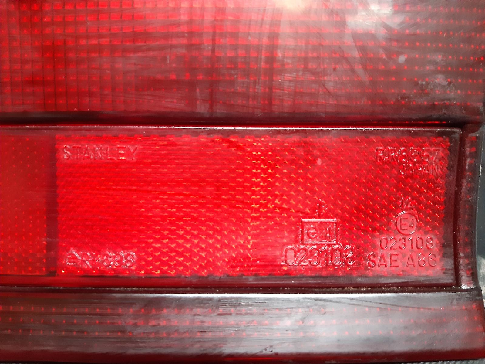 1992 MITSUBISHI LANCER Left Taillight Contact us for Photo