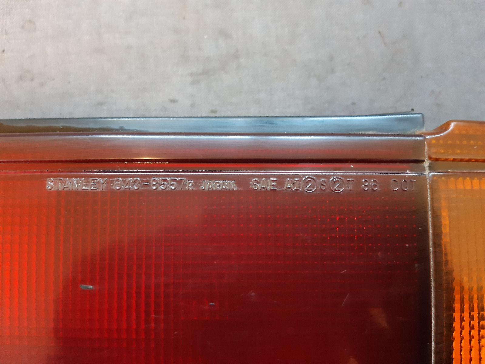 1992 MITSUBISHI LANCER Right Taillight Contact us for Photo