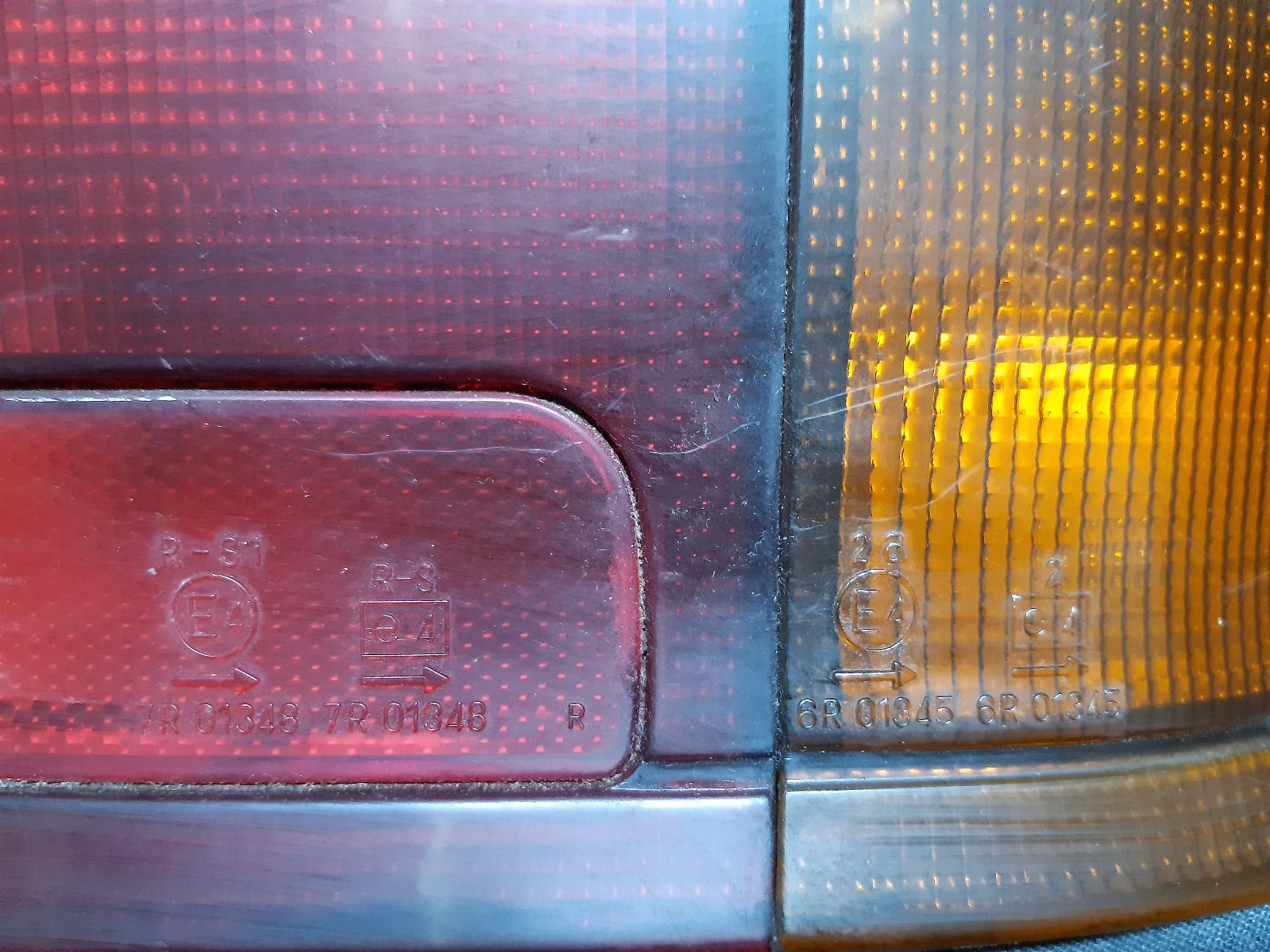 1992 MITSUBISHI LANCER Right Taillight Contact us for Photo