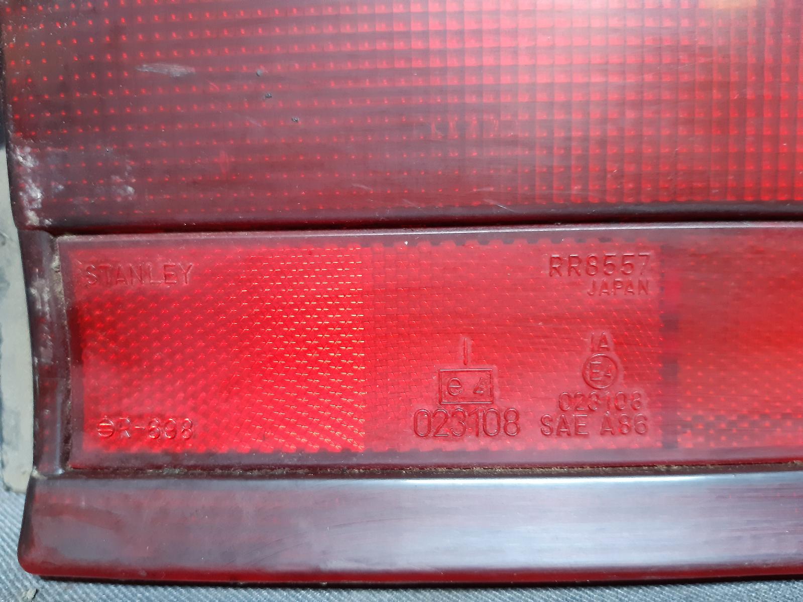 1992 MITSUBISHI LANCER Right Taillight Contact us for Photo