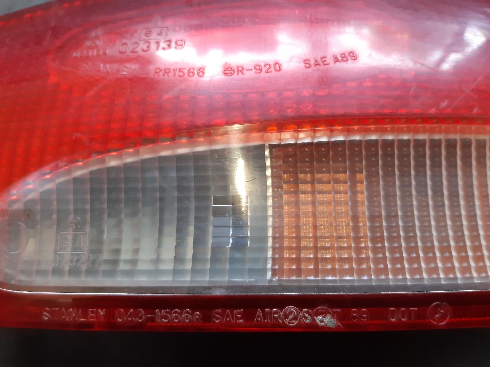1992 MITSUBISHI MIRAGE Right Taillight Contact us for Photo