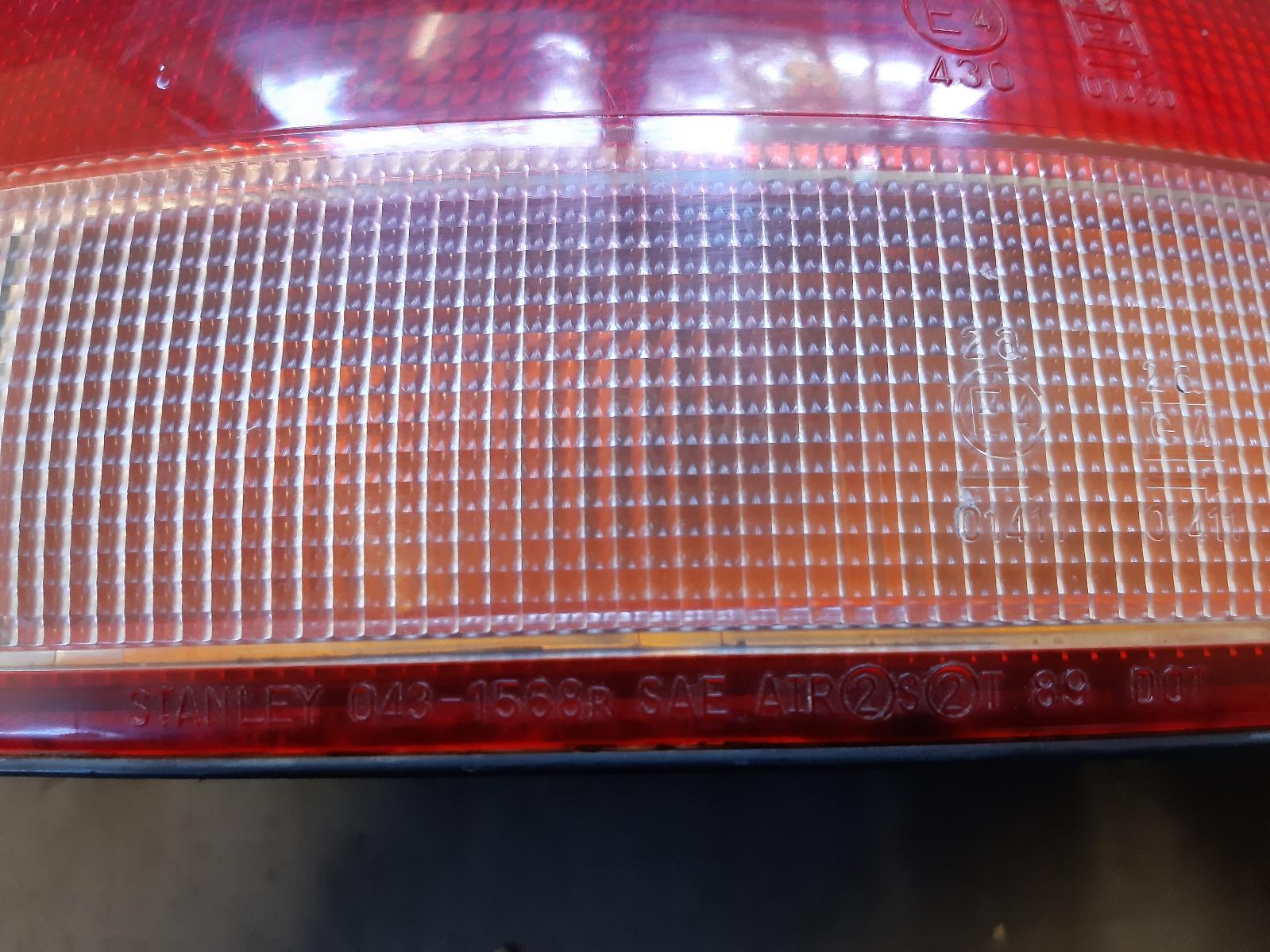1992 MITSUBISHI MIRAGE Right Taillight Contact us for Photo