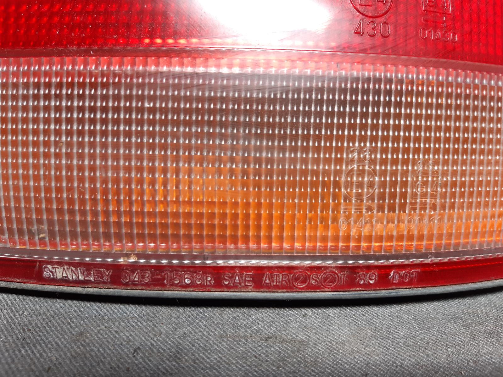 1992 MITSUBISHI MIRAGE Right Taillight Contact us for Photo